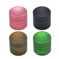 Aluminum 50MM 4 Piece Classic Style Weed Grinder Herb Grinder With Sharp Shark Teeth Herb Crusher Smoking accessories